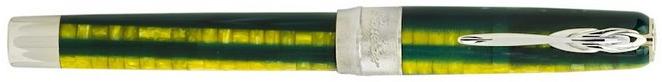 Pineider Arco Bysantium Trimpalladium Lemon & Grass Fountain Pen SALE.-..